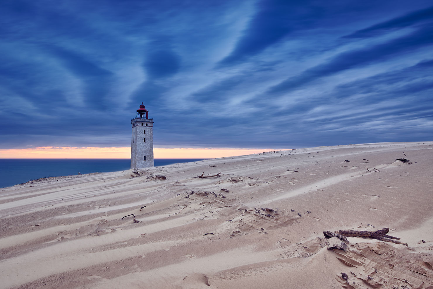 Rubjerg Knude Lighthouse Aalborg Denmark Sand Covered Erosion Coast Paul Reiffer Patterns Cloud Sky Wind Phase One Paul Reiffer Photographer Dunes