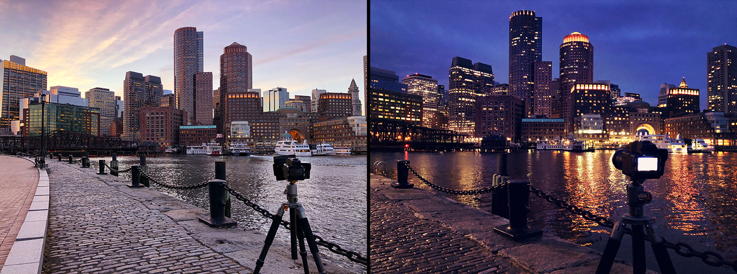 BTS Boston Fan Pier Park Photography Skyline Cityscape Paul Reiffer Photographer Phase One Lion Rock Rollei Sunset