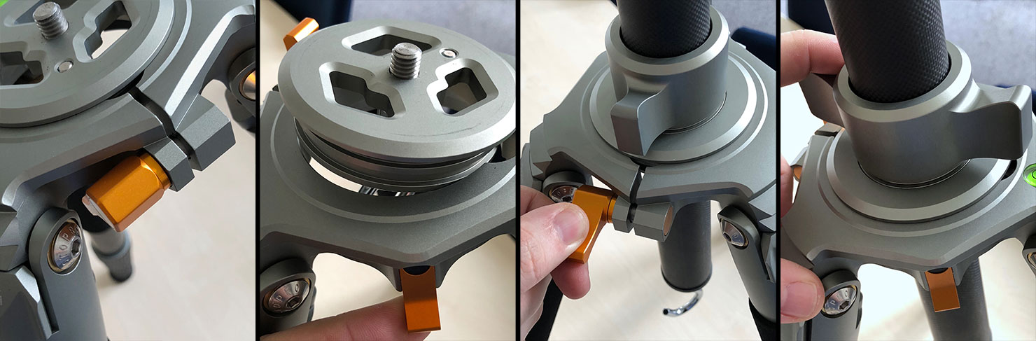 Rollei Lion Rock 30 Center Column Centre Addition Option How To Paul Reiffer Tripod Guide Review