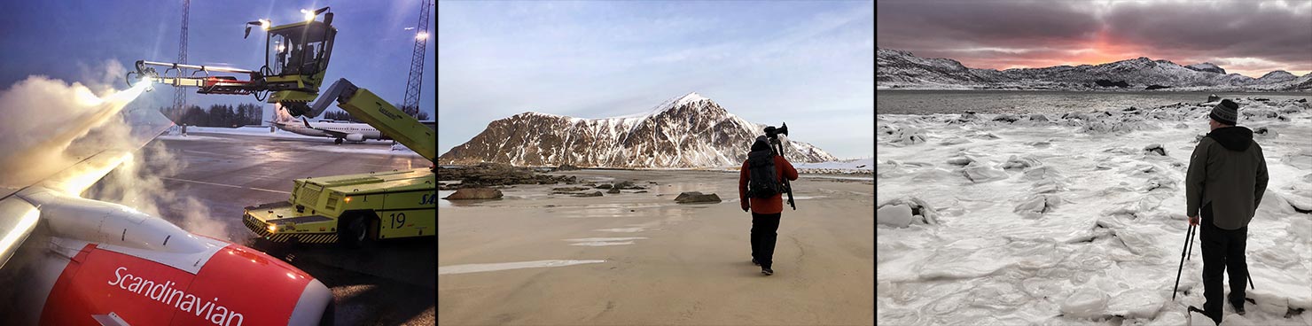 Testing Tripods Norway Lofoten Scaninavian Paul Reiffer Photographer Ice Cold Extreme Weather