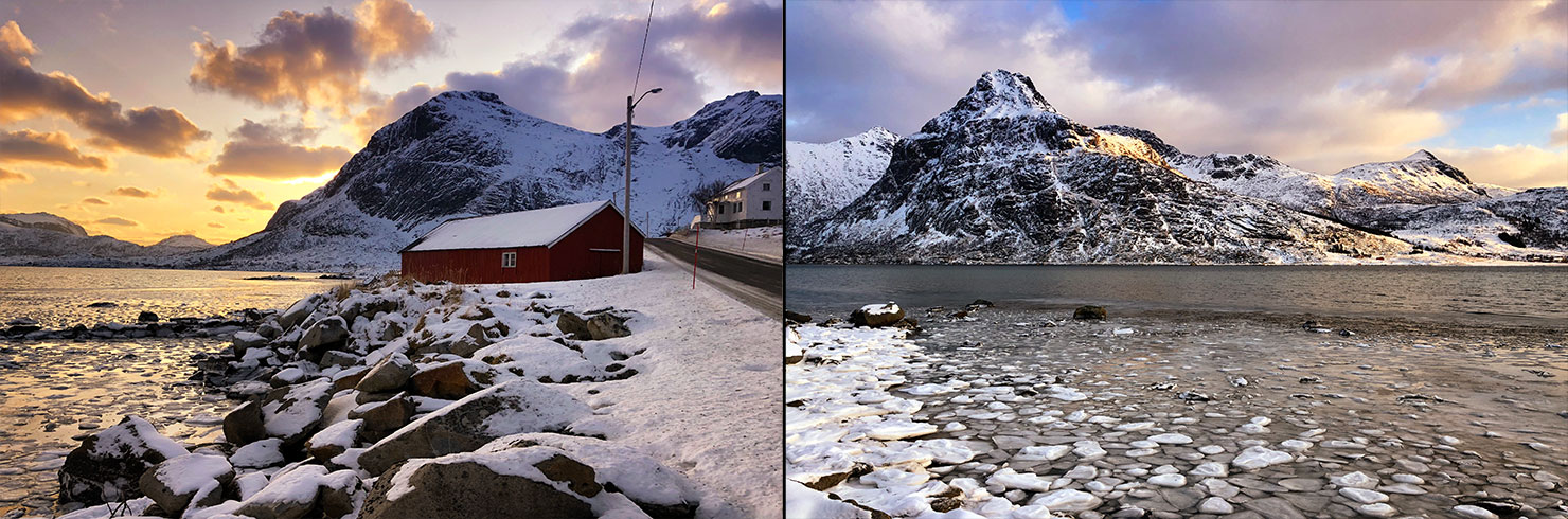 BTS Flakstad Lake Paul Reiffer Photographer Frozen Sea Ice Thawed Tide Melt Norway Lofoten