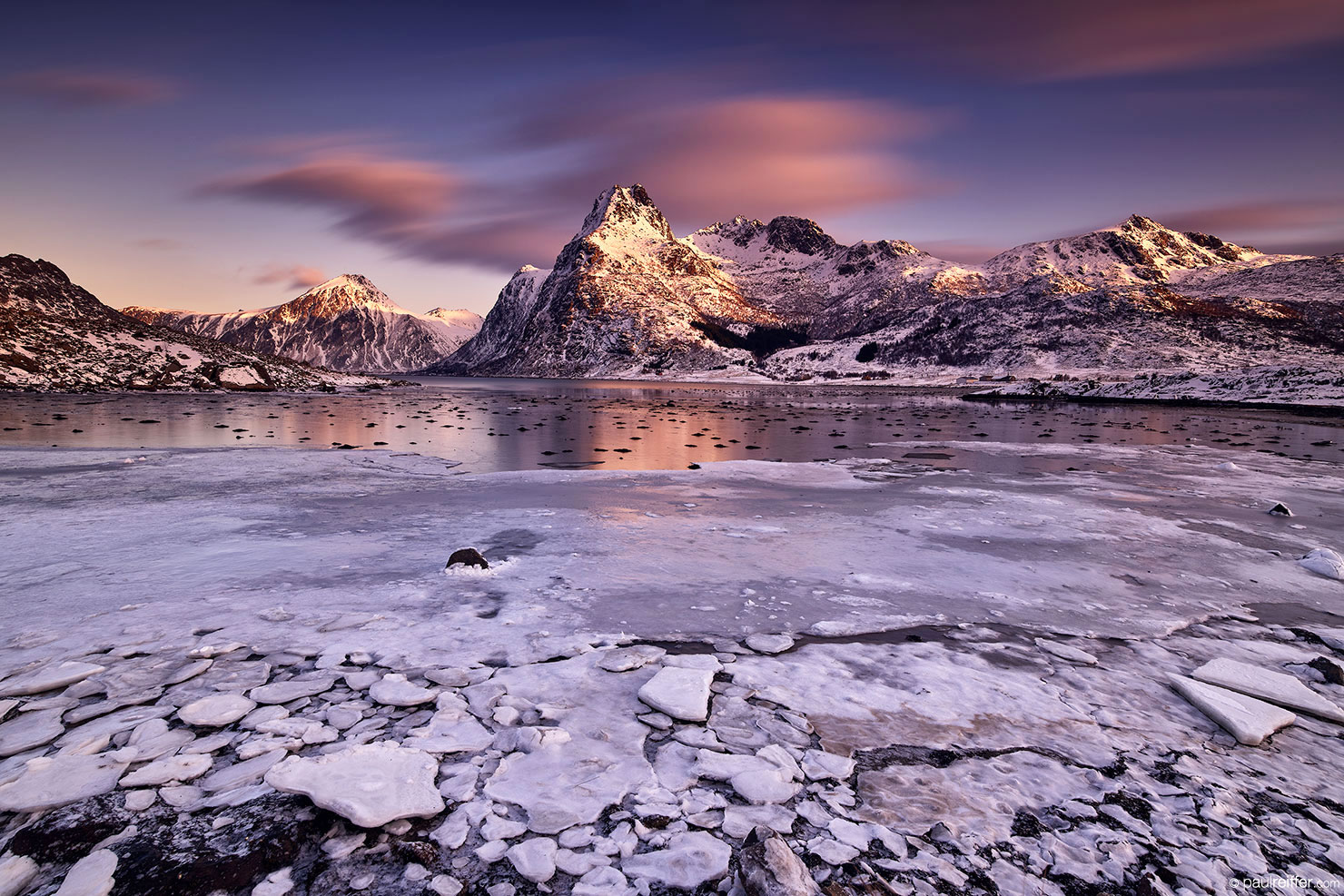 FlakStad Frozen Lake Sea Ice Paul Reiffer Photographer Workshop Photography Luxury Bespoke Private Lofoten Norway