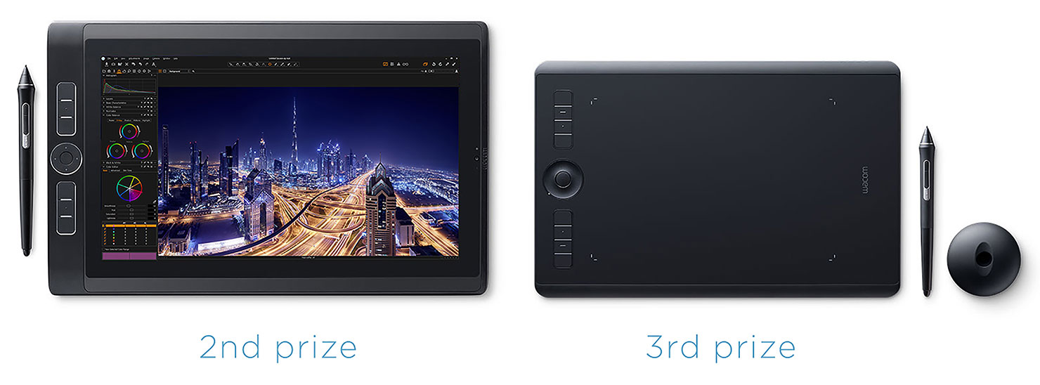 wacom 2nd place 3rd prize mobile studio capture one pro intuos paul reiffer phase one competition