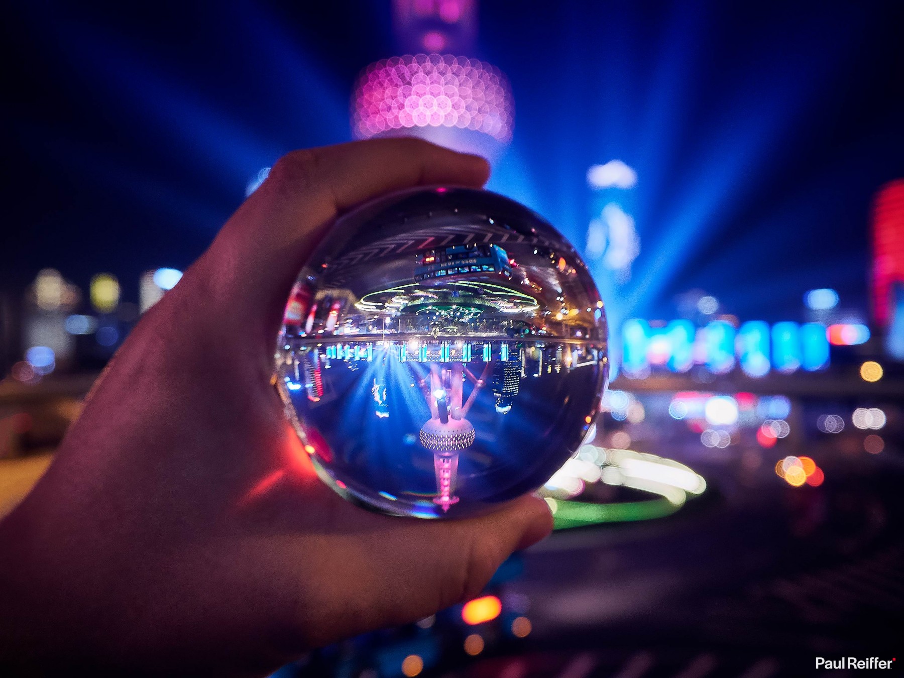 Glass Ball Photography The Whole World in your Hand Paul Reiffer Photographer