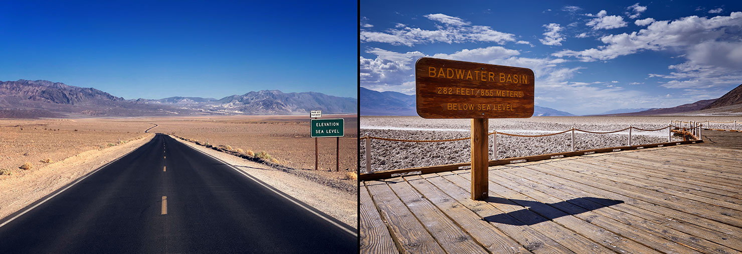 BTS Below Sea Level Badwater Basin Road View Into Death Valley Paul Reiffer Photographer Phase One Guide How To Workshop