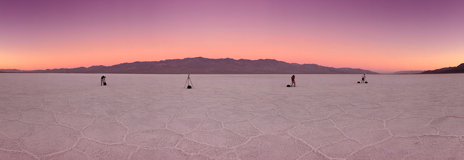 BTS Death Valley Hexagons Salt Flats Badwater Basin Paul Reiffer Workshop Photography Photo Morning Sunrise iPhone Phase One