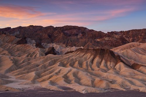 Paul Reiffer Death Valley Photography Workshop Badlands Sunrise Sky Rocks Formation