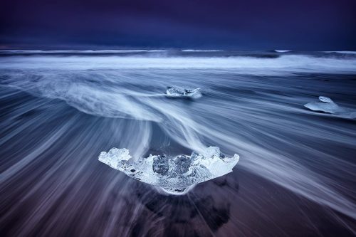 Paul Reiffer Iceland Arctic Photography Workshop Locations Diamond Beach Iceberg Black Sand Jokulsarlon Storm