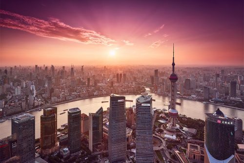 Paul Reiffer Shanghai China Photography Workshop Locations Jin Mao Tower Rooftop Sunset Oriental Pearl