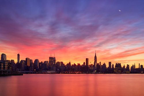 Paul Reiffer New York Luxury Private Photography Workshop Tour Locations Photo Manhattan Skyline Sunrise Fire Empire State New Jersey