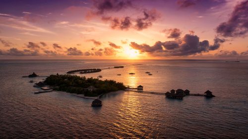 Huvafen Fushi Maldives Island Drone Aerial Parasail Photography Licensed Commercial Drone Operator FAA Part 107 CAA PfCO Commercial Operations Hire Commission Paul Reiffer Professional
