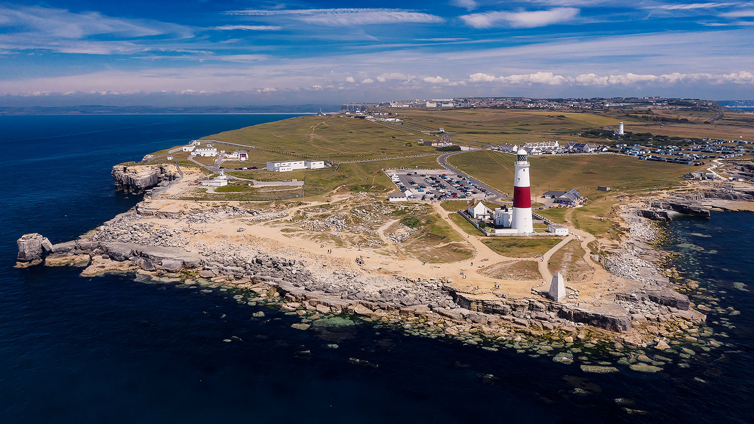 Portland Bill Dorset Jurassic Coast Pulpit Rock Drone Aerial Plane Helicopter Photography Licensed Commercial Operator FAA Part 107 CAA PfCO Operations Commission Paul Reiffer