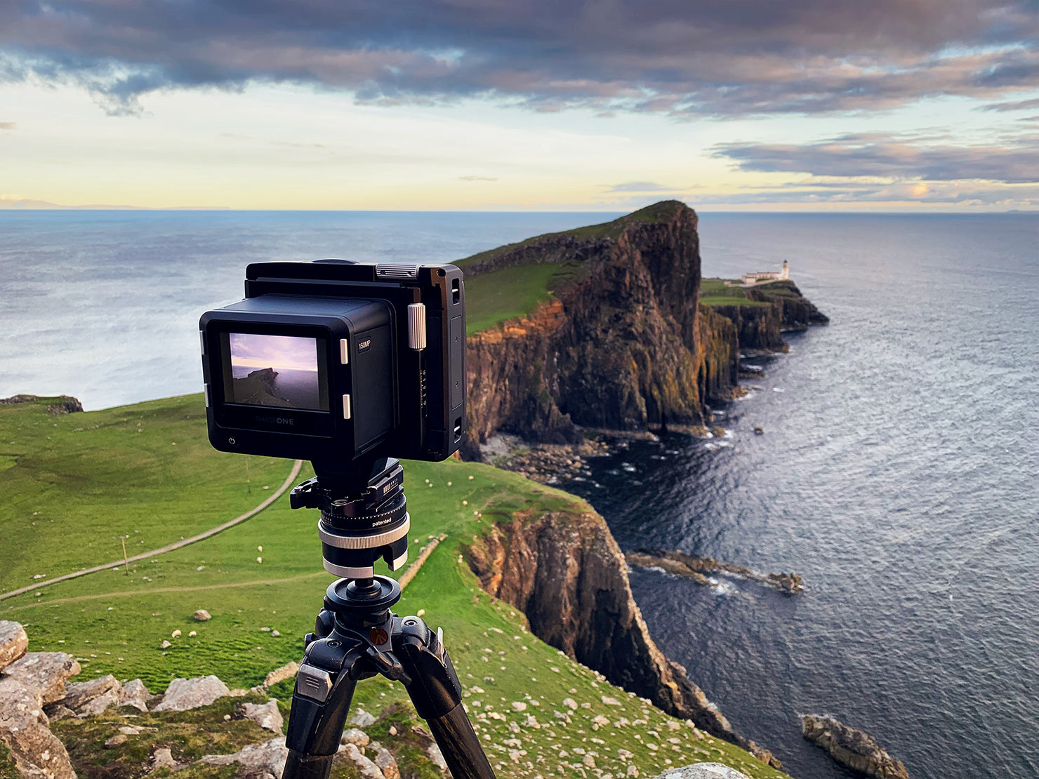BTS Phase One XT Camera Medium Format Tech Field View Paul Reiffer Scotland Neist Point Lighthouse Example Images First Look Review