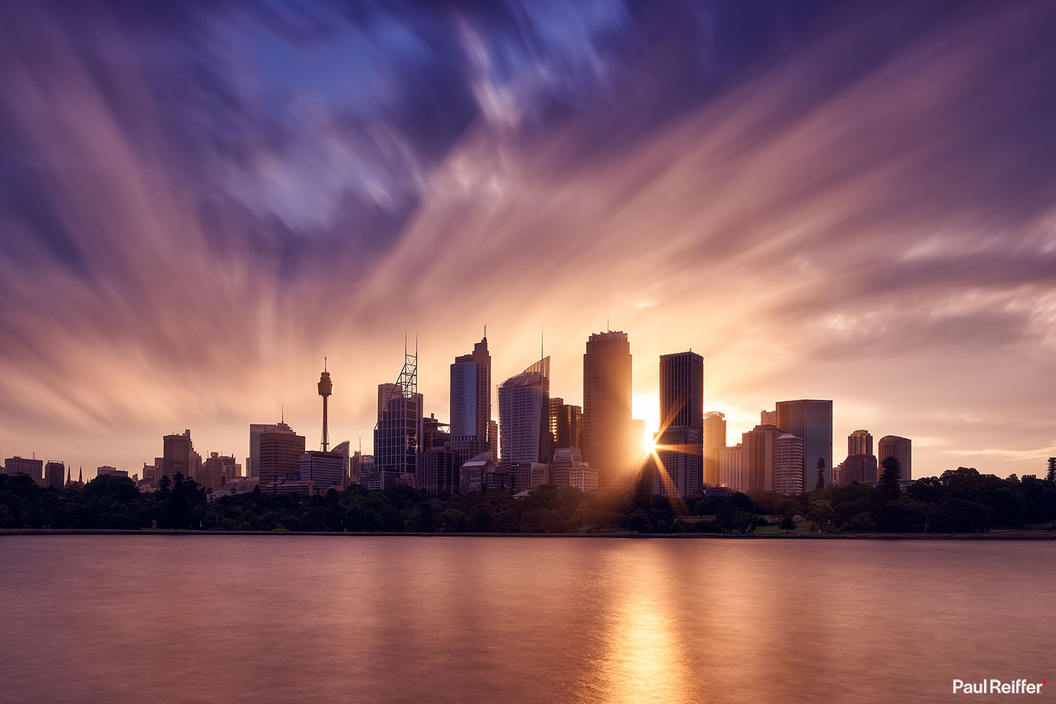 Sydney Skyline Sunset Paul Reiffer Phase One Ambassador Photographer Commercial Cityscape Photography Destination Travel Australia