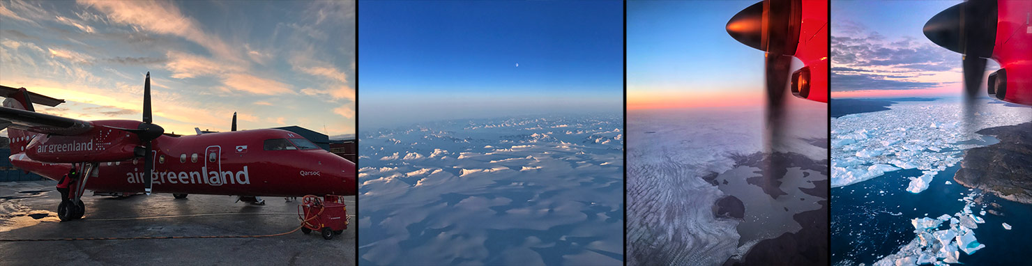 BTS Air Approach Arrival Airport Fjord Behind Scenes Greenland Icebergs Photography Photographing Ilulissat Glacier Midnight Sun Paul Reiffer Photographer Professional Landscape Commercial Travel