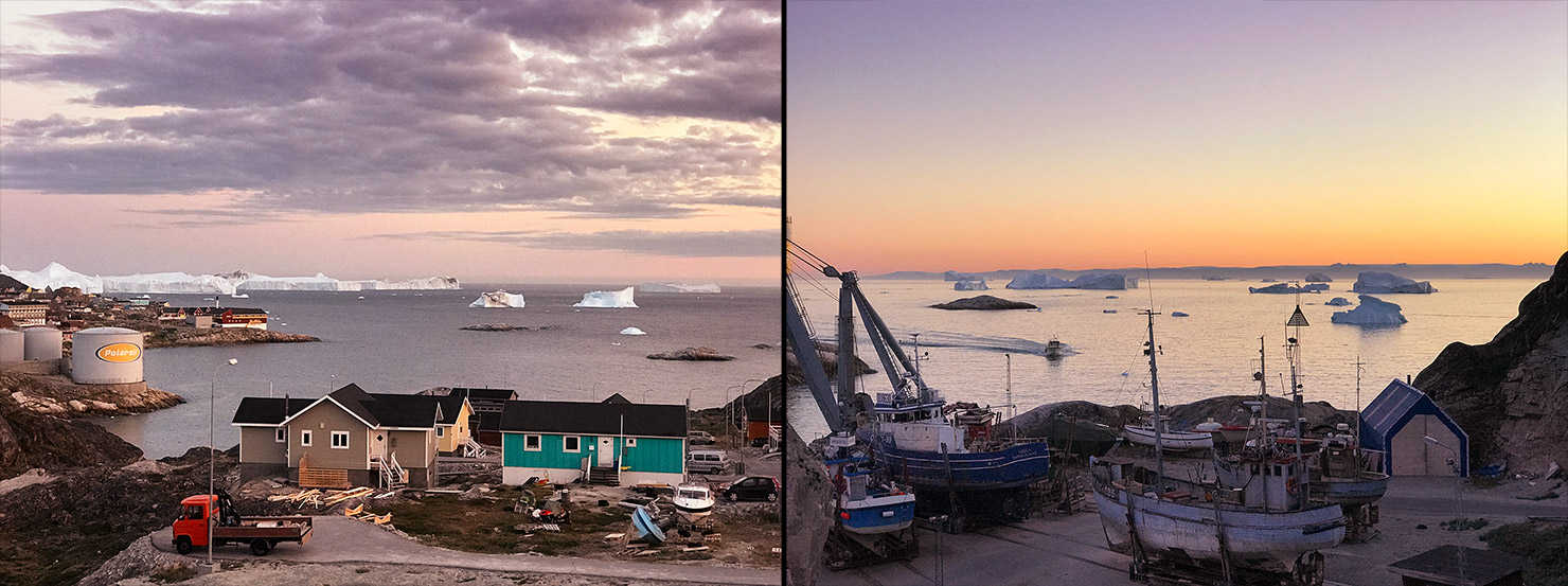 BTS Arrival Hotel Bay Behind Scenes Greenland Icebergs Photography Photographing Ilulissat Glacier Midnight Sun Paul Reiffer Photographer Professional Landscape Commercial Travel