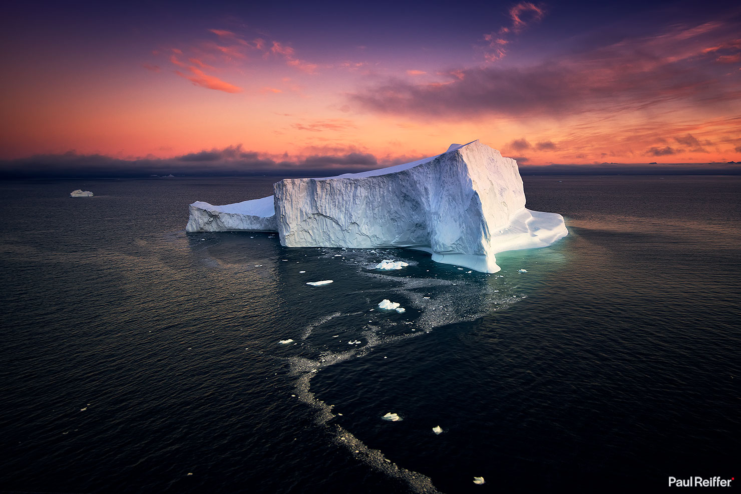 Greenland Icebergs Photography Photographing Ilulissat Glacier Disko Bay Sunrise Aerial Plane Iceberg Paul Reiffer Photographer Professional Landscape Commercial Travel Arctic