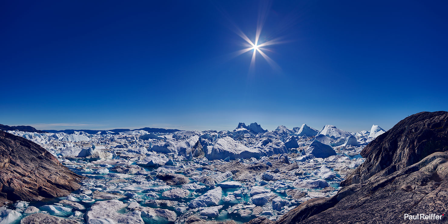 Greenland Icebergs Photography Photographing Ilulissat Glacier Fjord Run Off Calving Paul Reiffer Photographer Professional Landscape Commercial Phase One Medium Format Zoom Close Crop