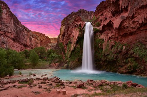 Paul Reiffer Arizona Photographic Workshops Landscape iStock Sample Location USA Havasu Havasupai Falls Creek Waterfall Grand Canyon Day Trip Navajo Private Luxury 1 to 1 All Inclusive Photo