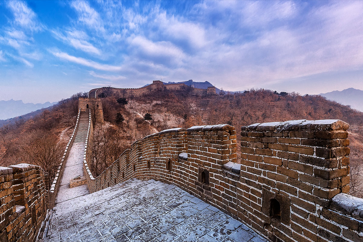 Paul Reiffer Beijing Photographic Workshops Landscape Location Great Wall of China Winter Mutianyu Private Luxury All Inclusive Photo Phase One