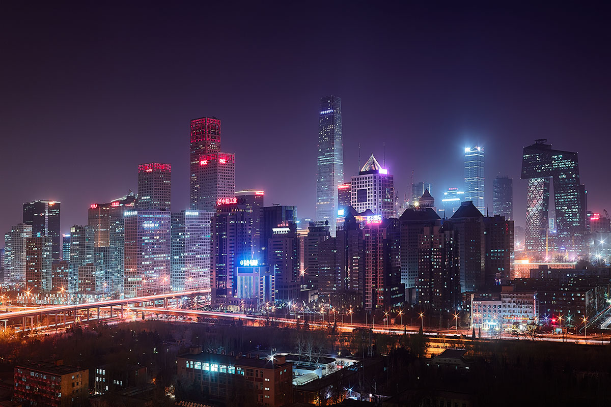Paul Reiffer Beijing Photographic Workshops Landscape Location Rooftop Cityscape Long Exposure PICC City Center Downtown Night Lights Private Luxury All Inclusive Photo Phase One