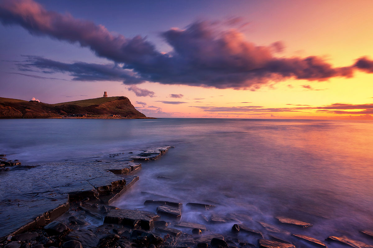 Paul Reiffer Dorset Wiltshire Photographic Workshops Landscape Location UK Kimmeridge Bay Sunset Clavell Tower Wareham Photography Private Luxury All Inclusive Photo Phase One