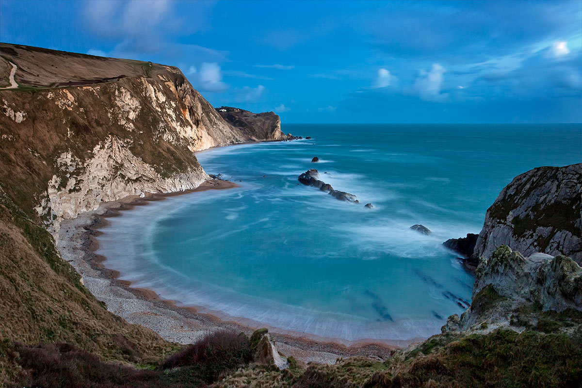 Paul Reiffer Dorset Wiltshire Photographic Workshops Landscape Location UK Lulworth Estate Man O War Rocks Durdle Door Bay Cove Photography Private Luxury All Inclusive Photo Phase One