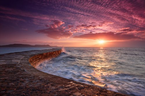 Paul Reiffer Dorset Wiltshire Photographic Workshops Landscape Location UK Lyme Regis The Cobb Sunrise Sea Private Luxury All Inclusive Photo Phase One