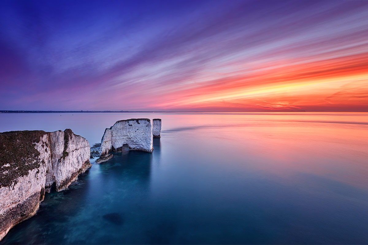 Paul Reiffer Dorset Wiltshire Photographic Workshops Landscape Location UK Old Harry Rocks Poole Chalk Cliffs Ocean Sunrise Private Luxury All Inclusive Photo Phase One