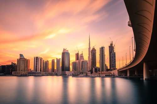 Paul Reiffer Dubai Photographic Workshops Landscape Location UAE Burj Khalifa iStock Sample Image Bridge Downtown Cityscape City Private Luxury All Inclusive Photo