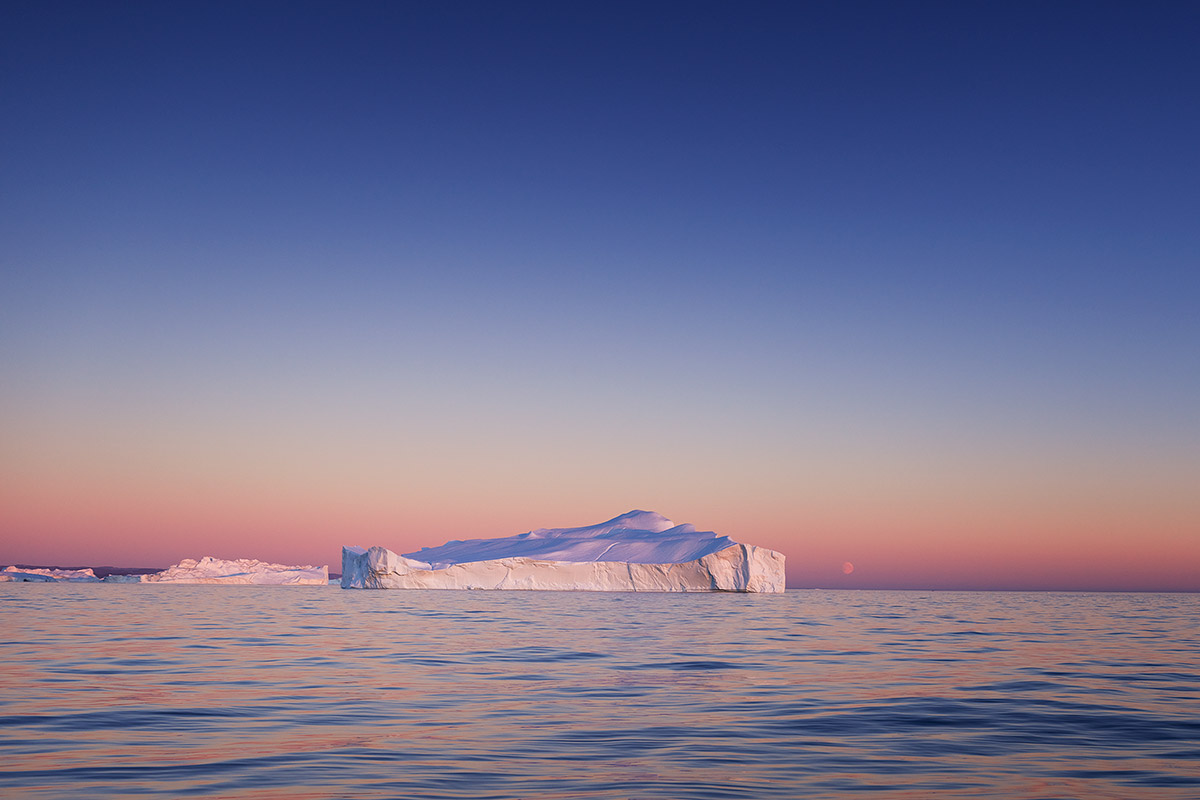 Paul Reiffer Greenland Iceberg Photography Workshops Landscape Location Expedition Glacier Ice Boat Midnight Sun Moonrise Ocean Ilulissat Private Luxury All Inclusive Photo Phase One