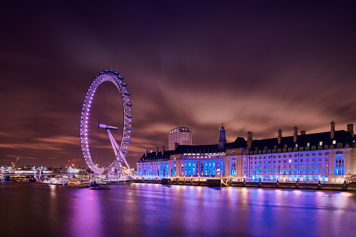 London Eye At Night  Witness The Night Lights Of The City