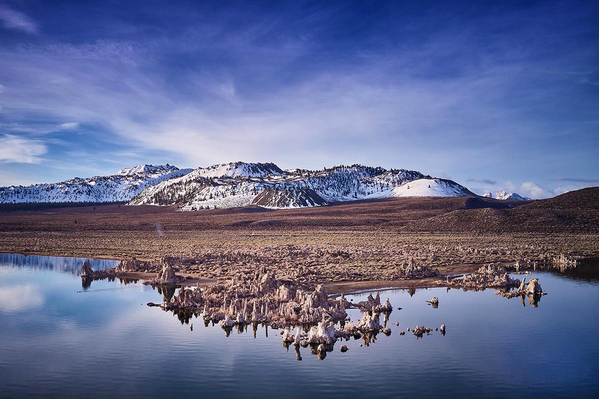 Paul Reiffer Mono Lake Tufa Day Aerial Above Sky State Reserve Park Photographic Workshops Location California