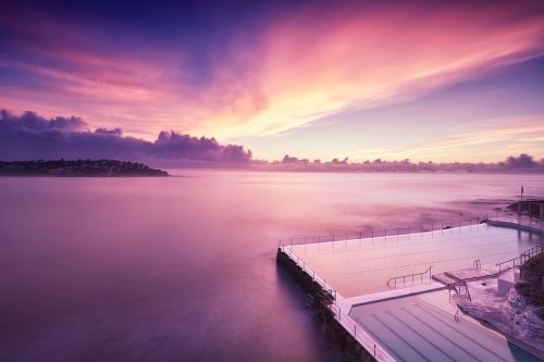 Paul Reiffer Sydney Photographic Workshops Landscape Location Australia Bondi Beach Icebreakers Sunrise Swimming Pool Salt Water North Private Luxury All Inclusive Photo