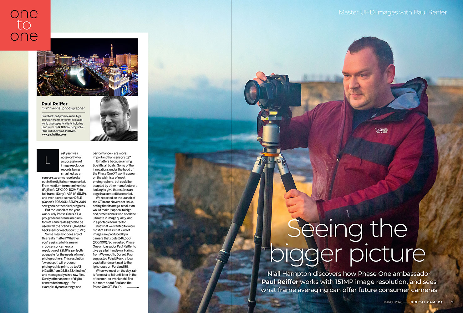 Page 1 2 Digital Camera Magazine One To One Masterclass Frame Averaging XT Phase One March 2020 Print