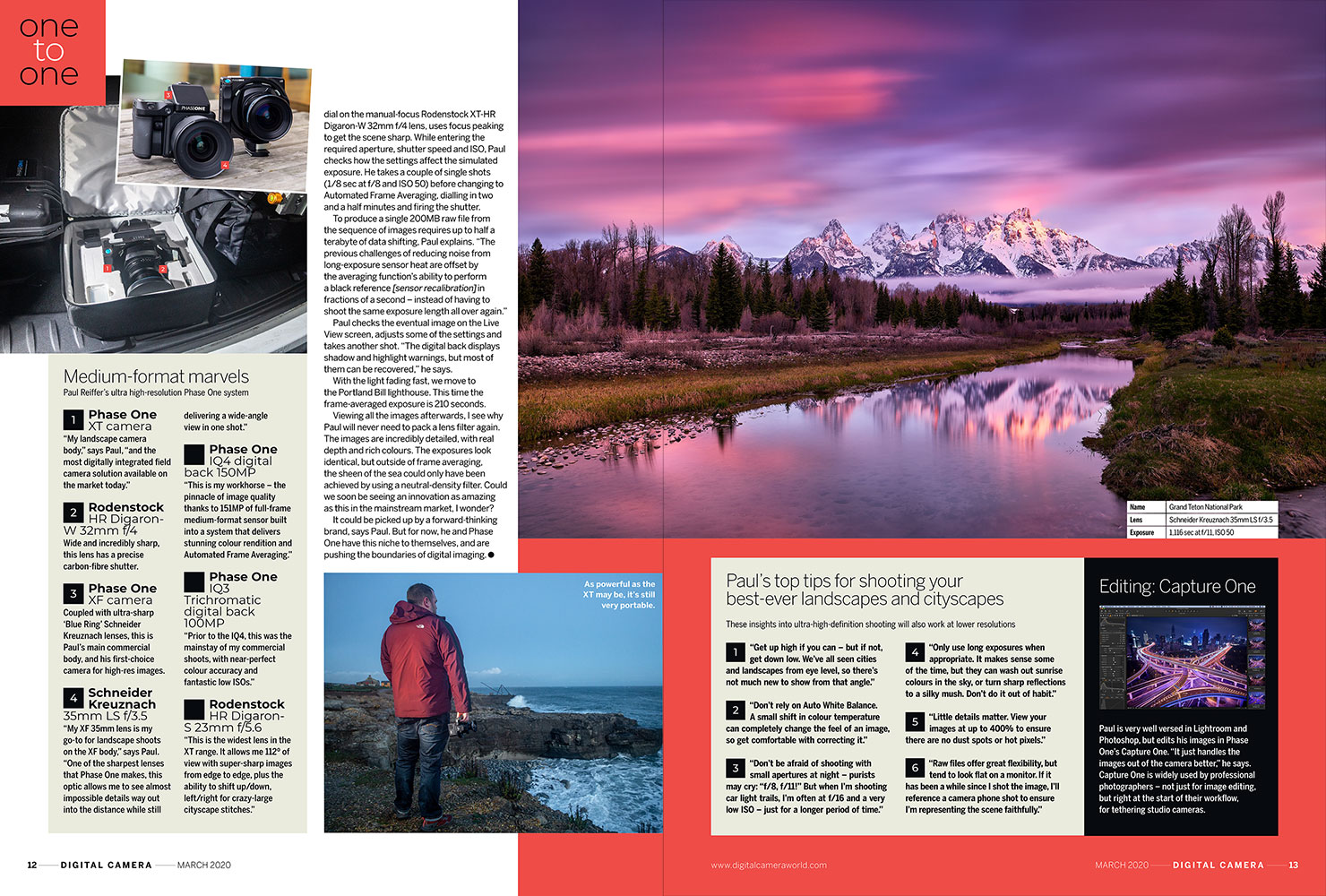 Page 5 6 Digital Camera Magazine One To One Masterclass Frame Averaging XT Phase One March 2020 Print