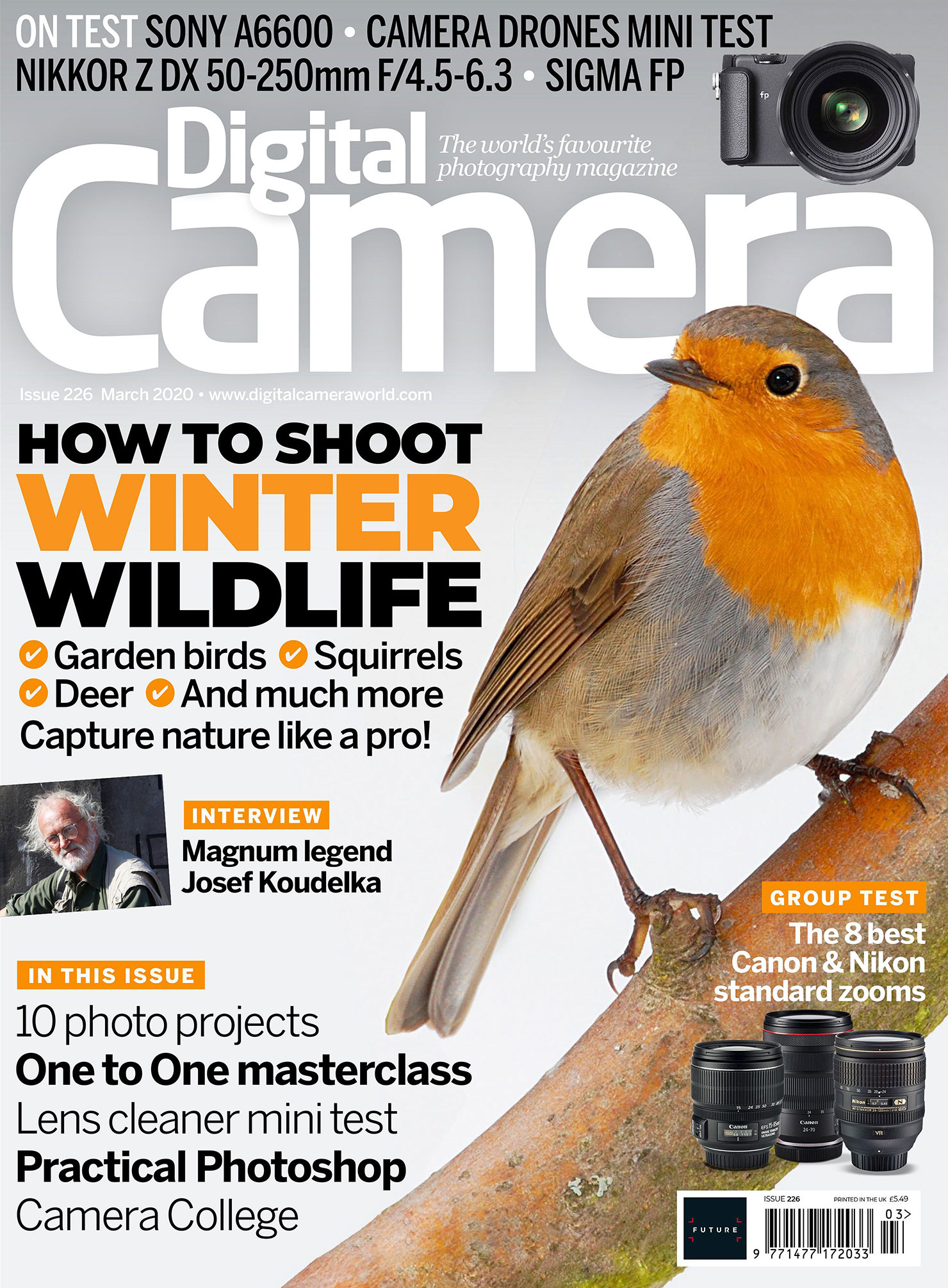 digital camera magazine march 2020 issue 226 uk cover paul reiffer phase one to one feature masterclass