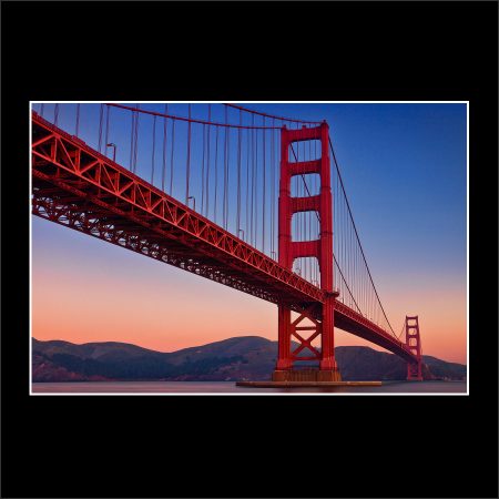 product picture Golden Gateway San Francisco Gate Bridge Daytime Under buy limited edition print paul reiffer photograph photography