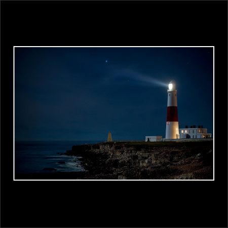 product picture Night Light Portland Bill Lighthouse Jurassic Coast World Heritage Sea Ocean buy limited edition print paul reiffer photograph photography