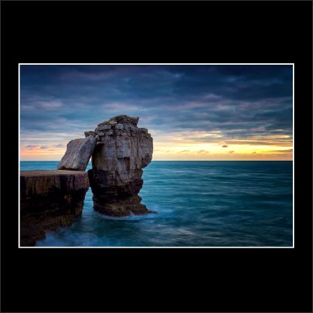 product picture Pulpit Rock Formation Jurassic Coast Portland Dorset Bill Coastline World Heritage Sunset Ocean Sea buy limited edition print paul reiffer photograph photography