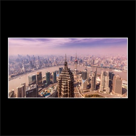product picture Sky High Shanghai World Financial Center Bund Jin Mao Tower Aerial China buy limited edition print paul reiffer photograph photography