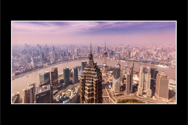 product picture Sky High Shanghai World Financial Center Bund Jin Mao Tower Aerial China buy limited edition print paul reiffer photograph photography