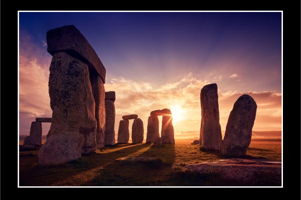 product picture Solstice Stonehenge Stone Henge Monument Summer Amesbury Salisbury World Heritage Unesco England Sunrise Flare Sun buy limited edition print paul reiffer photograph photography