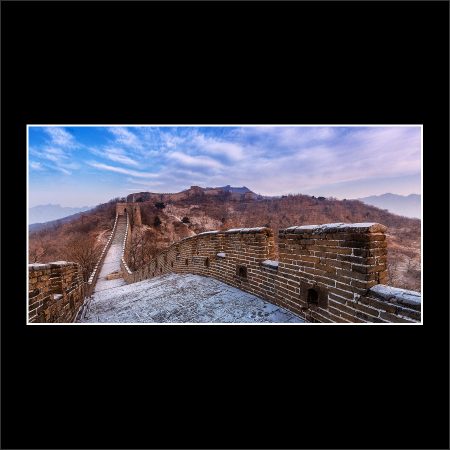 product picture Touch Of Frost Mutianyu Great Wall Of China Beijing Winter Empty buy limited edition print paul reiffer photograph photography