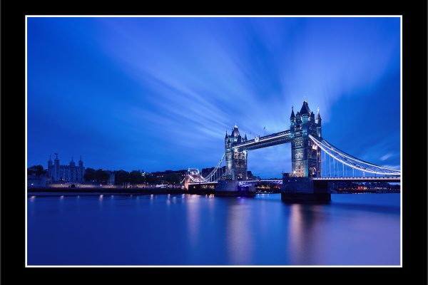 product picture Tower Blues Bridge London City Cityscape Morning Hour Lights River Thames buy limited edition print paul reiffer photograph photography