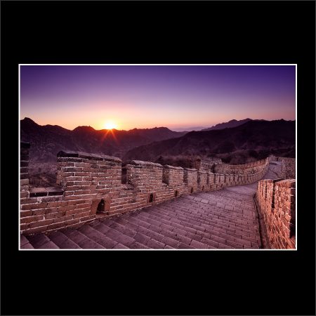 product picture over the wall great wall of china beijing mutianyu buy limited edition print paul reiffer photograph photography