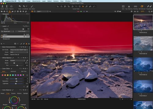 Capture One Editing Layers Colour Balance Post Processing Live Online Video Sessions Export Process Recipes Paul Reiffer Pro Ambassador Tuition