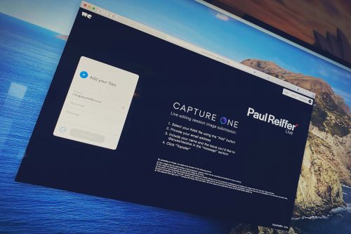 Capture One Pro Live Editing Sessions Mac Pro 16 Core Post Processing WeTransfer Upload Raw Files Paul Reiffer Phase One Photographer New