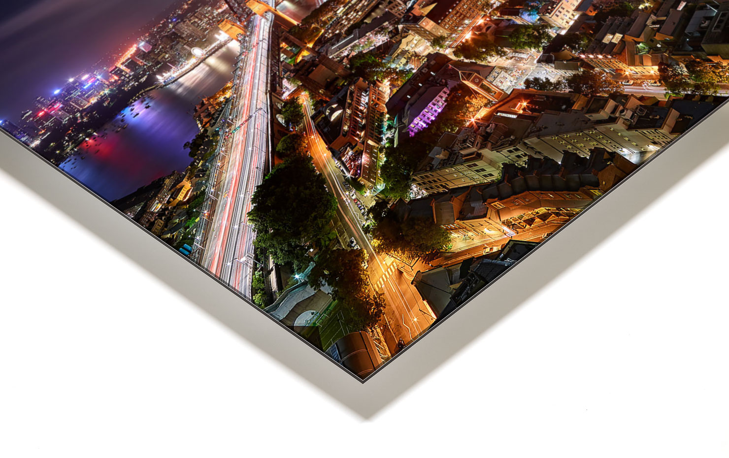 above down under Sydney Australia buy limited edition photograph landscape Full Acrylic Aluminium Metal Frame Paul Reiffer