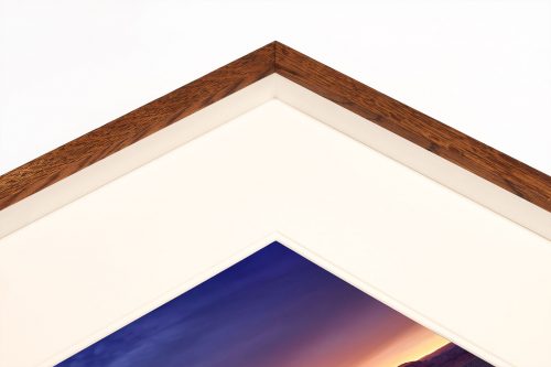 afterglow Monument Valley USA buy limited edition photograph landscape Full Solid Wood Double Mount Recessed Frame Paul Reiffer